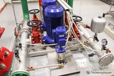 Запуск насосов жокей